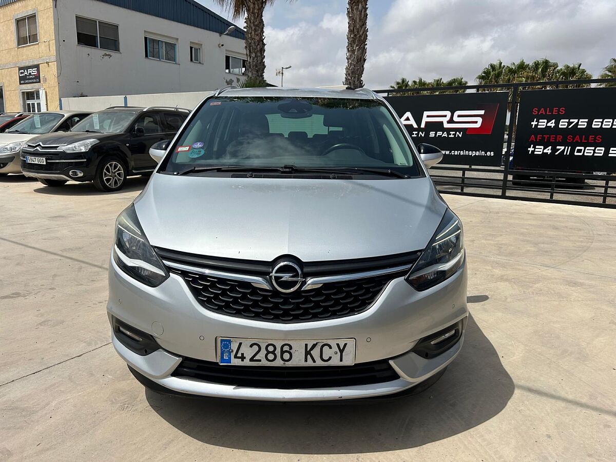 OPEL ZAFIRA TOURER 1.4 AUTO SPANISH LHD IN SPAIN 96000 MILES 7 SEATS SUPERB 2017